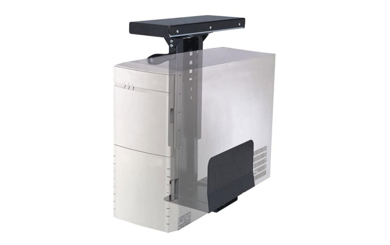 Neomounts CPU-Halterung für 13–23 cm Breite, 39–54 cm Höhe, 180° drehbar, bis 30 kg, Schwarz
