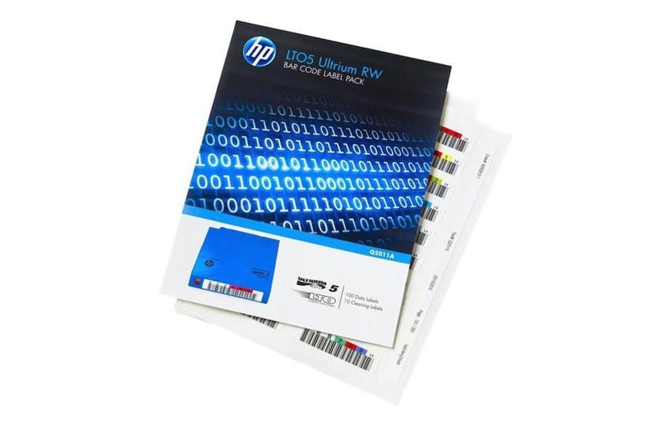 HPE Barcode-Etiketten – für LTO-5 Ultrium RW, 100 Stk