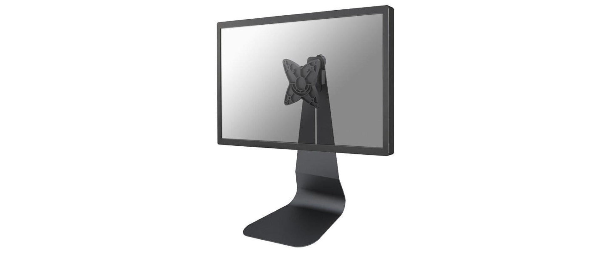 Neomounts FPMA D850BLACK – Tischhalterung, Standfuss, bis 27", VESA 75 × 75/100 × 100 mm, 10 kg, schwarz