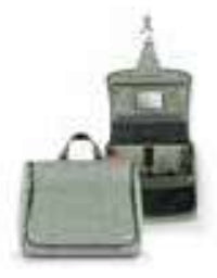 Reisenthel Necessaire Toiletbag XL – wasserfest, aufhängbar – 4 l – grün – Polyester – Twist Sage – 1 Stk.