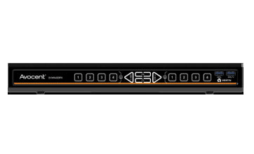 Vertiv AVOCENT SV Universal DP/H – 4-Port DP/HDMI KVM-Switch – 4K/30 Hz, 1U Rack