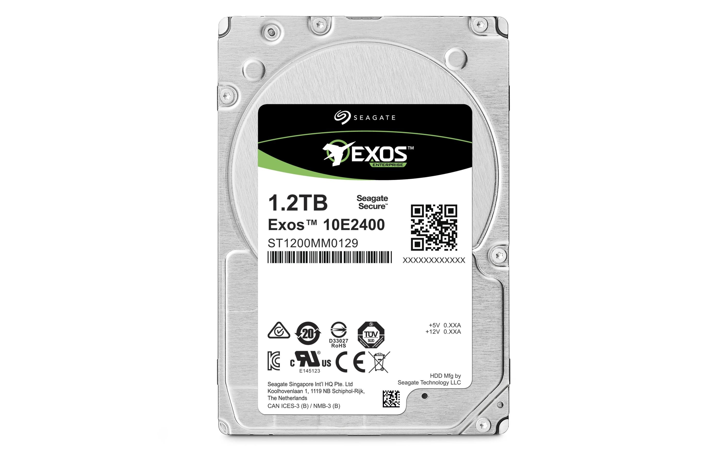 Seagate Exos 10E2400 – HDD, 1,2 TB, SAS 2,5"
