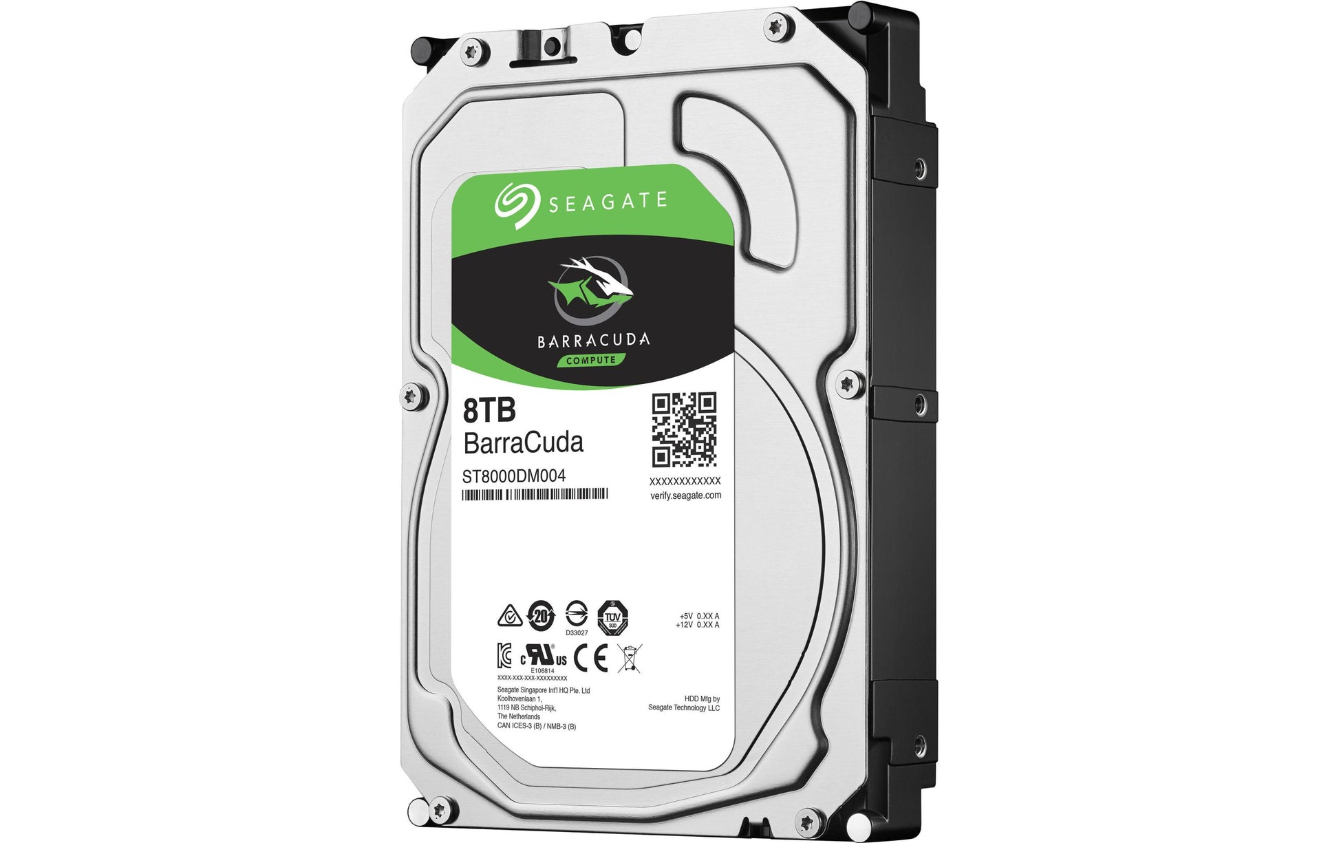 Seagate BarraCuda 8 TB – 3.5 Zoll, SATA 6 Gb/s