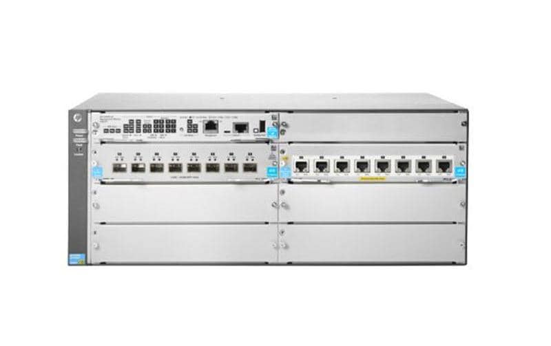 HPE Aruba Networking 5406R 8XGT – Managed Switch – 8×GbE, 8×SFP+, PoE+