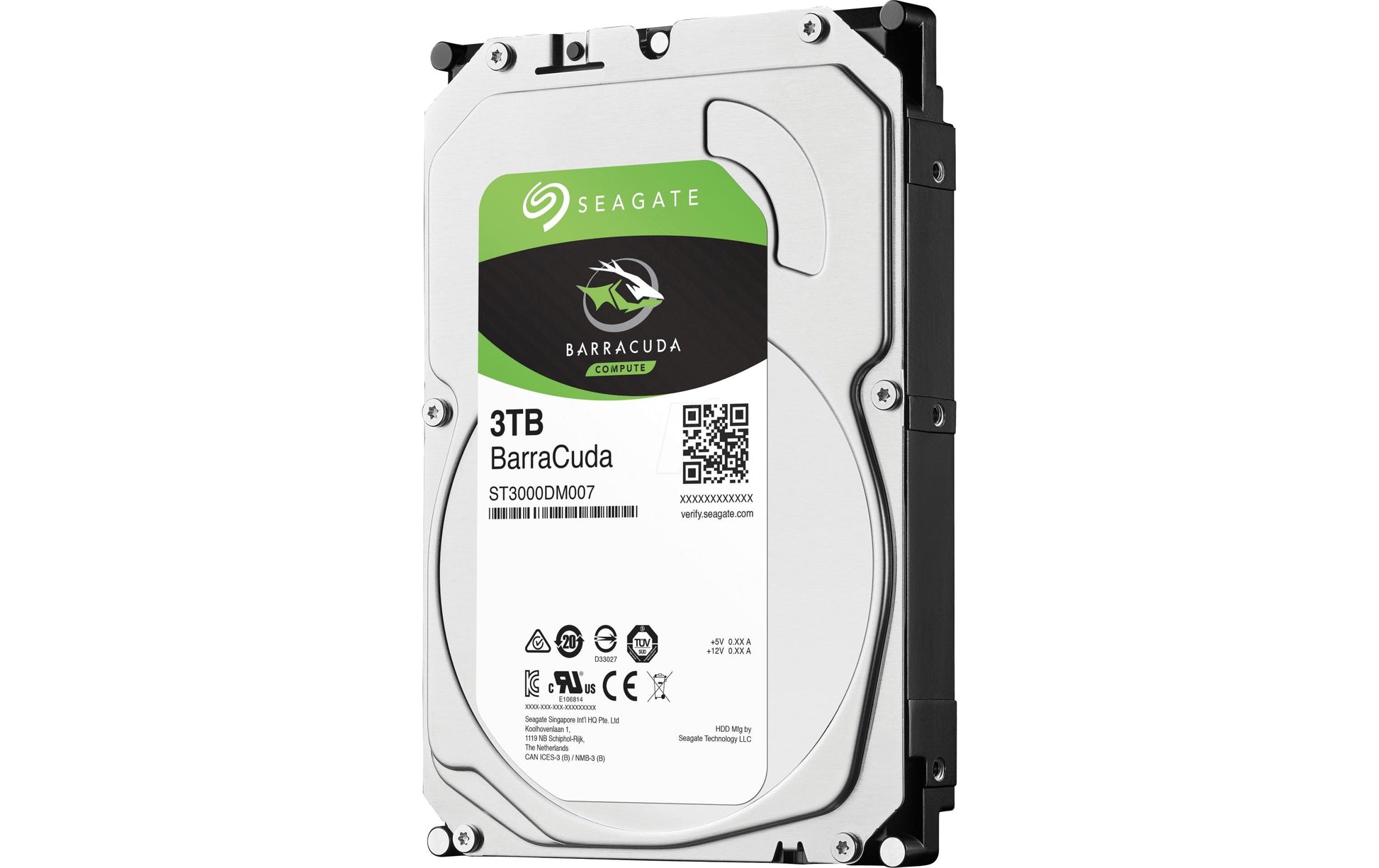 Seagate BarraCuda ST3000DM007 – 3 TB, 3,5" SATA III