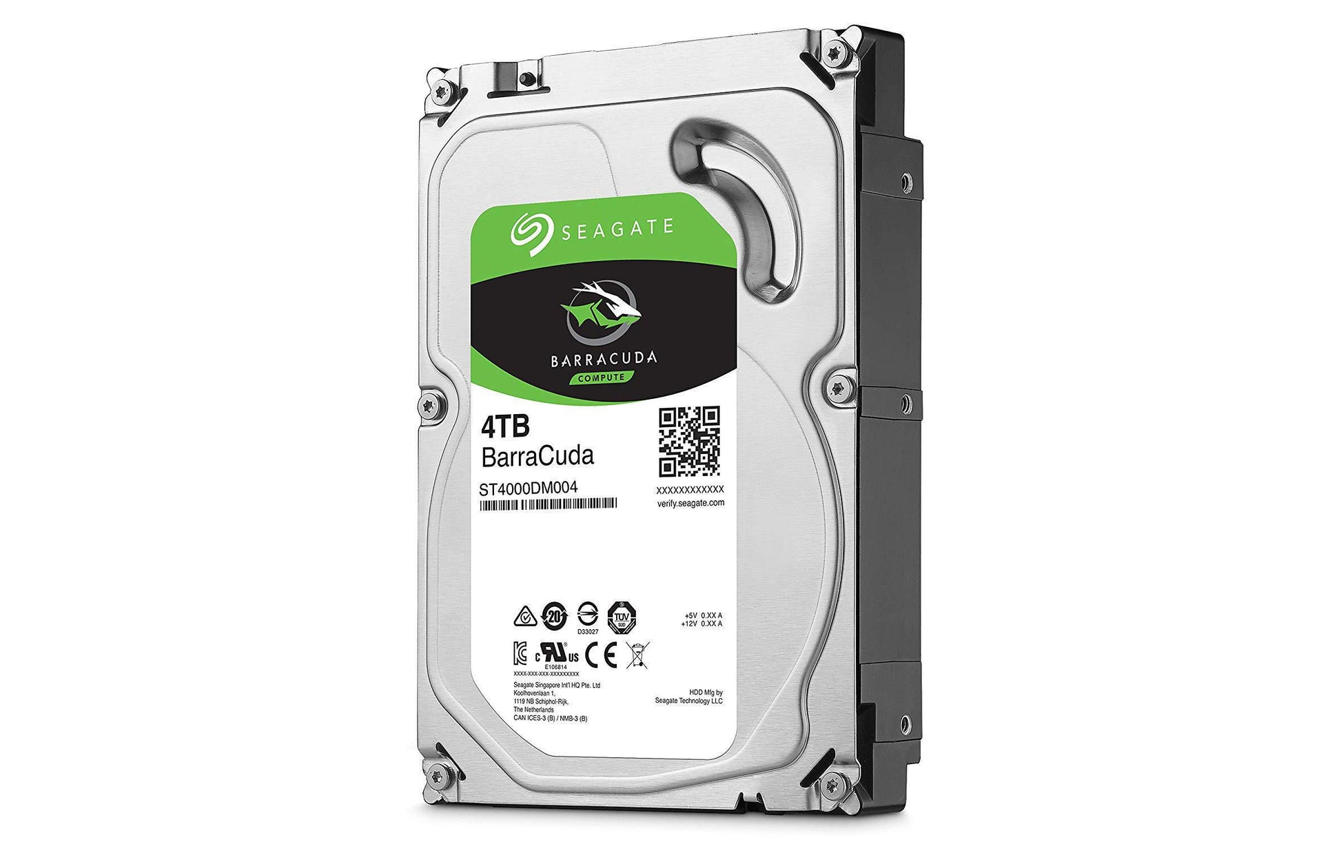 Seagate BarraCuda ST4000DM004 – 4 TB, 3,5" HDD, 256 MB Cache, SATA III