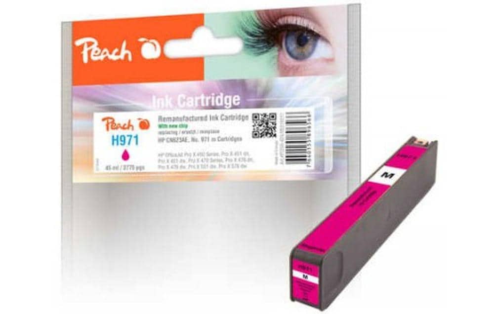 Peach 971 Magenta Tintenpatrone (Kompatibel) – 3'775 Seiten – für HP OfficeJet Pro X 450 Serie/451 dn/451 dw
