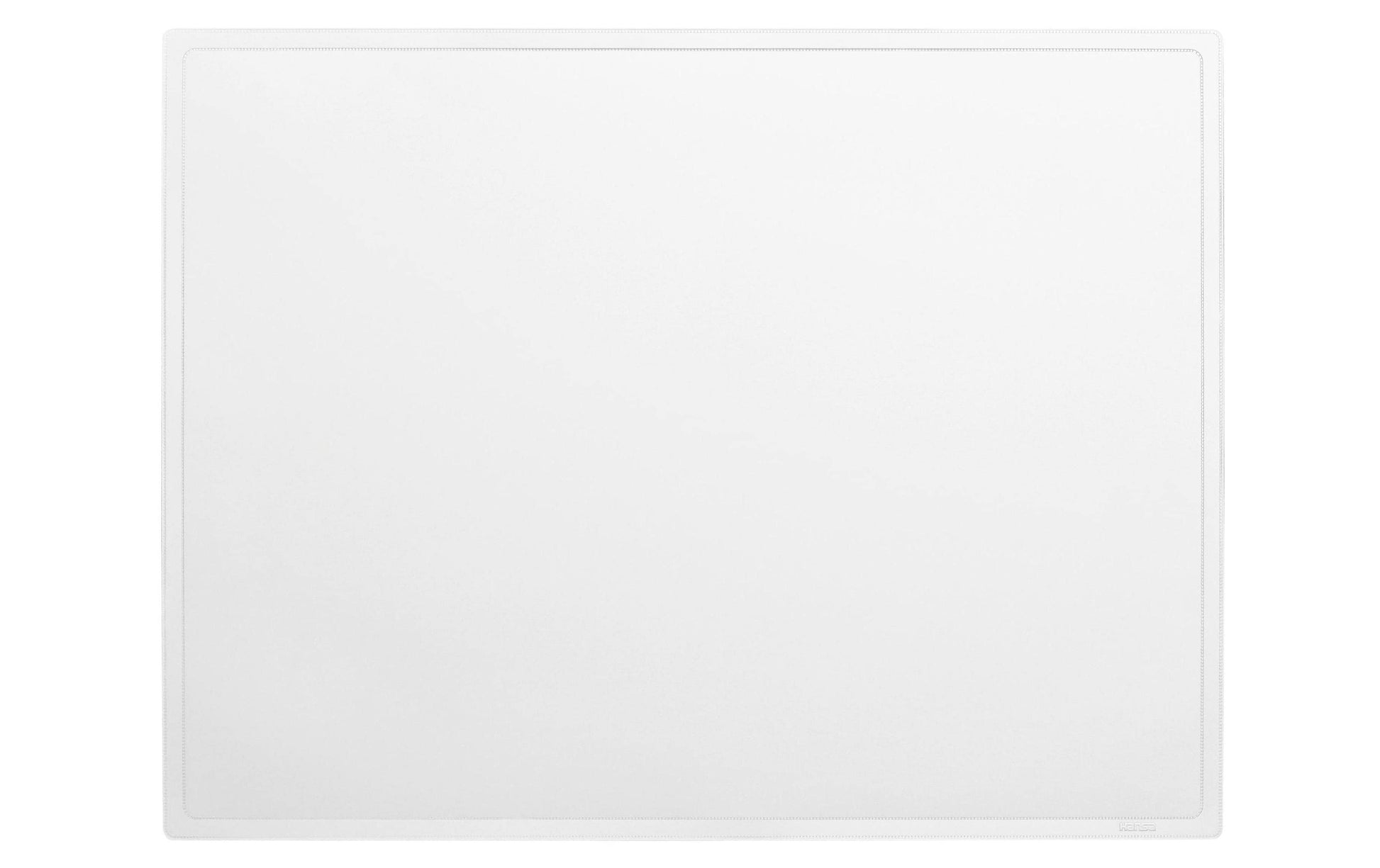Hansa OfficePad Schreibunterlage – transparent – 650 × 500 mm – Kunststoff, rutschfest