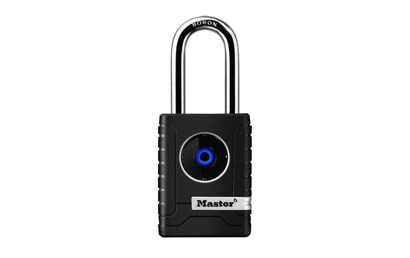 Master Lock 4401EURLHEC Smart-Vorhängeschloss – BT, Schäkeldurchmesser 9 mm, Schäkelbreite 23 mm