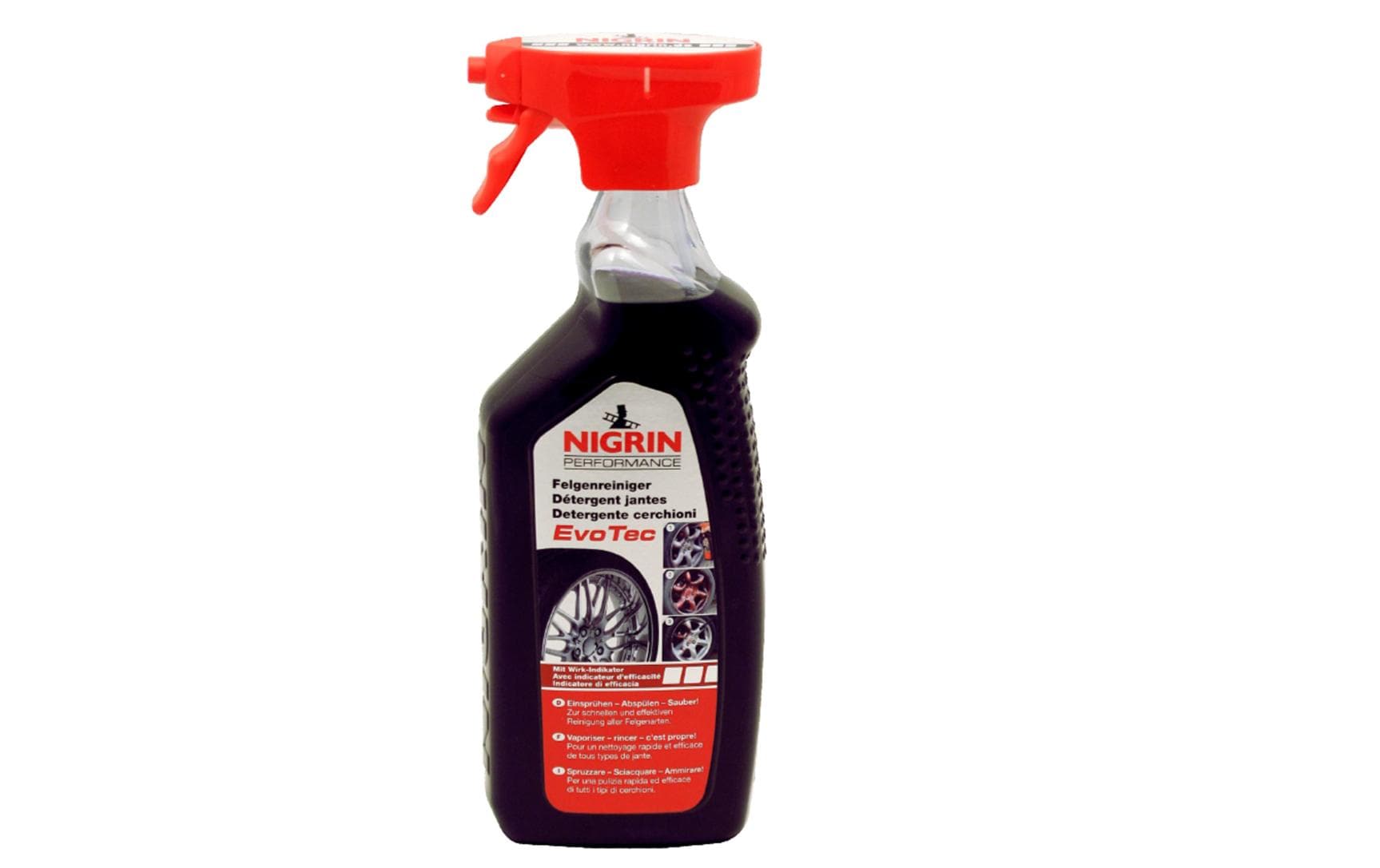 NIGRIN EvoTec Felgenreiniger – für Felgen – 750 ml
