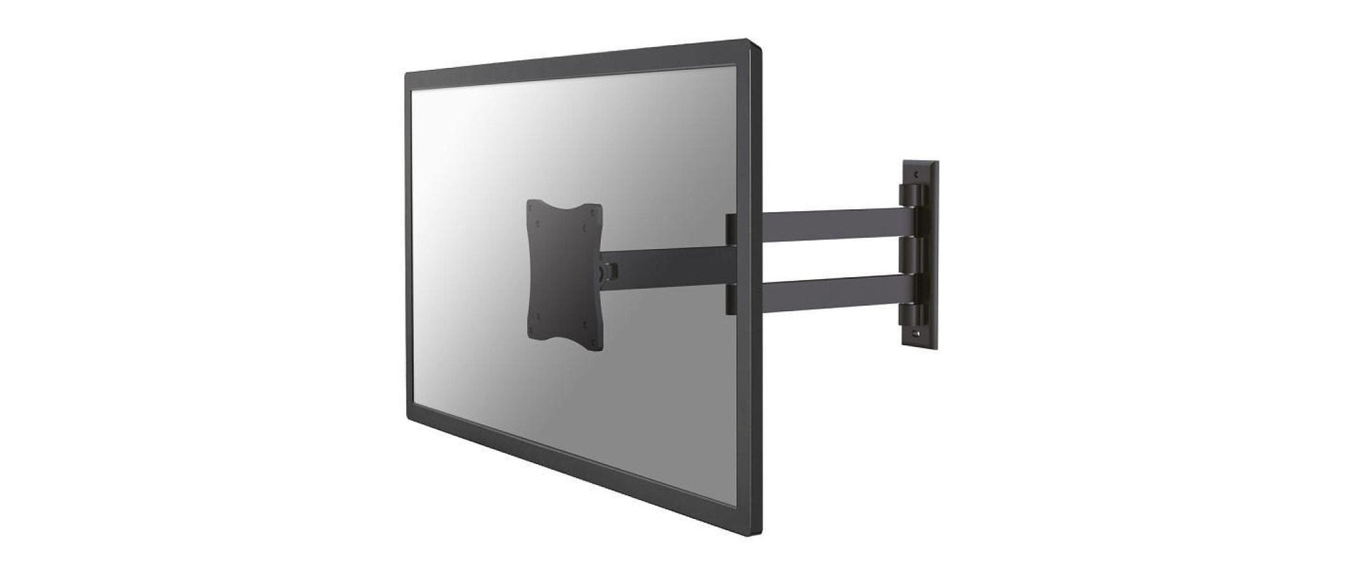 Neomounts FPMA-W830BLACK – Monitor-Wandhalterung – 10–27" – VESA 75×75/100×100 mm – bis 12 kg – schwenkbar