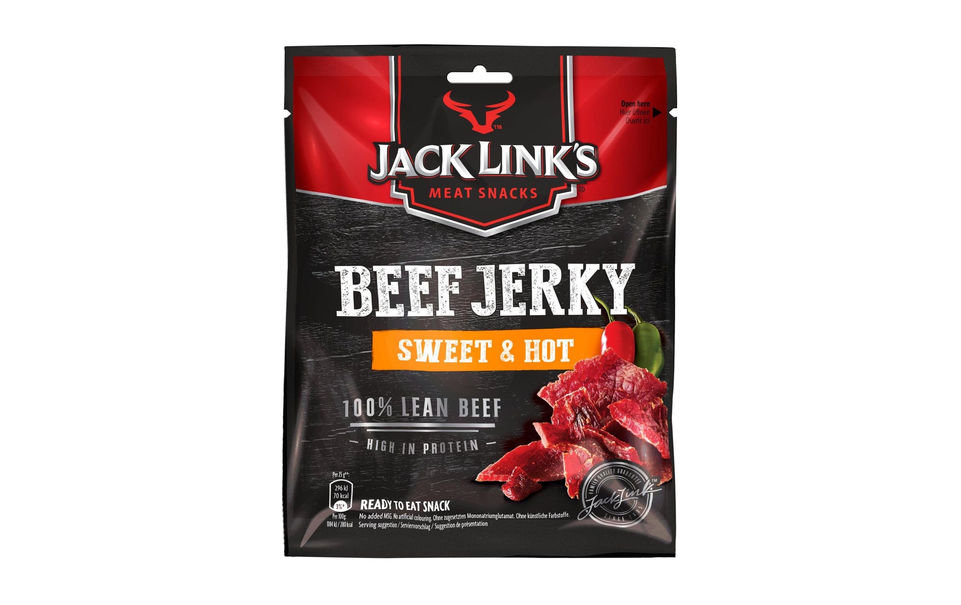 Jack link's Jack Link’s Beef Jerky – süss & scharf – 60 g