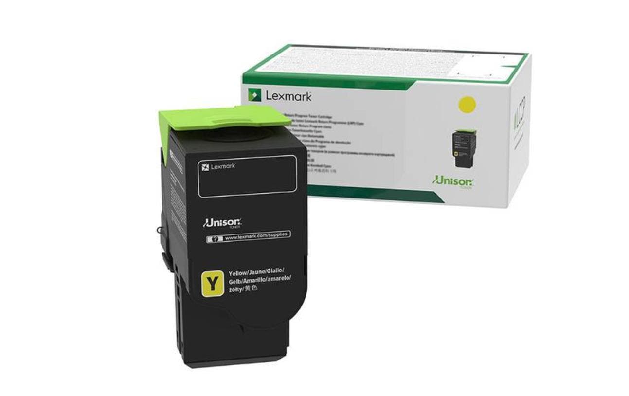 Lexmark Toner – gelb, 2300 Seiten