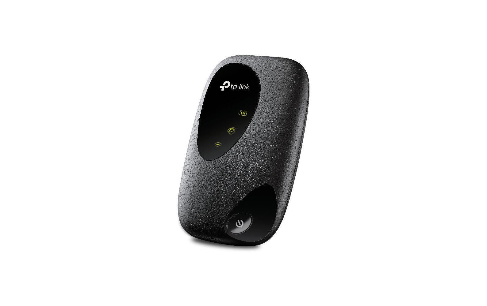 TP-Link M7200 – Mobiler LTE-Router, Wi-Fi 4, bis 300 Mbit/s, Micro-SIM, Schwarz