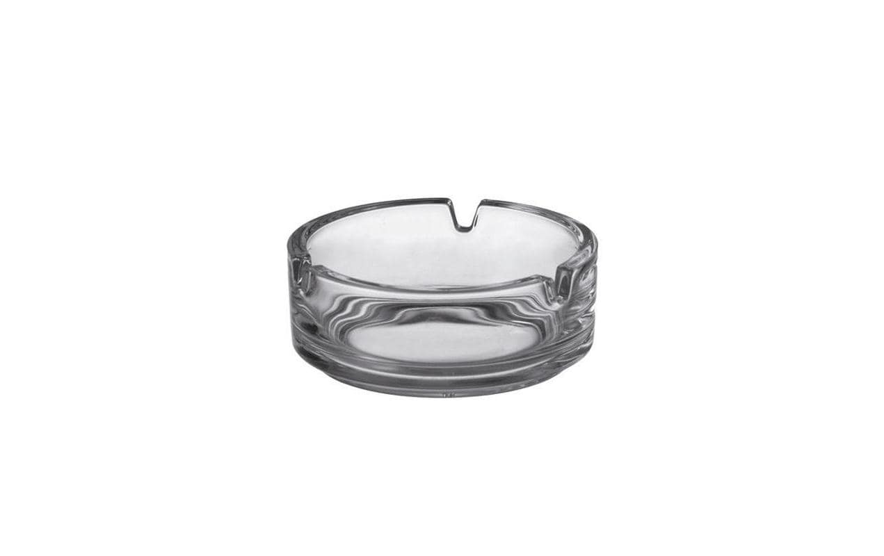 Montana Aschenbecher – Ø 10 × 4 cm – Glas, transparent