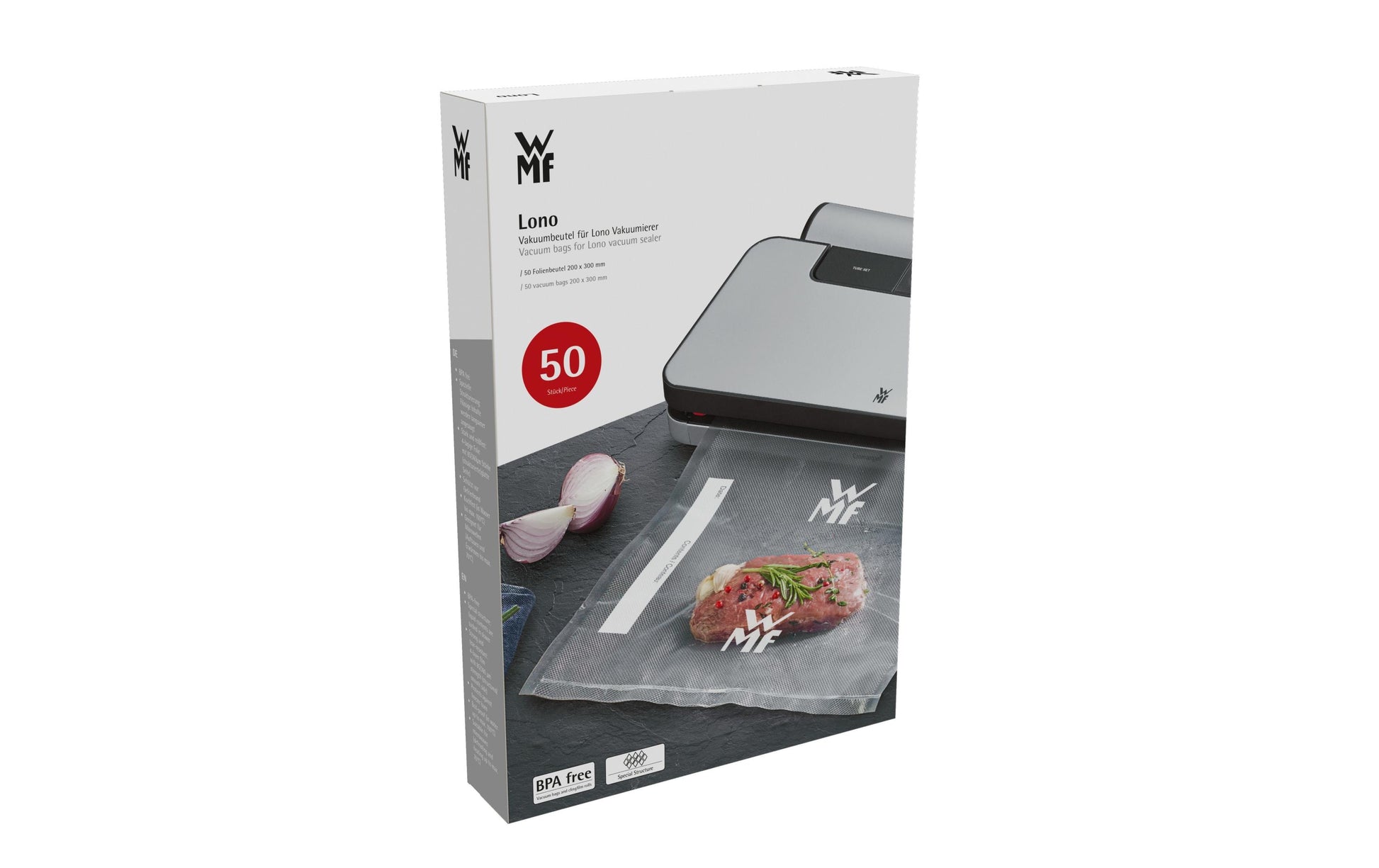 WMF Vakuumierbeutel – 20 × 30 cm, für Lono, 50 Beutel