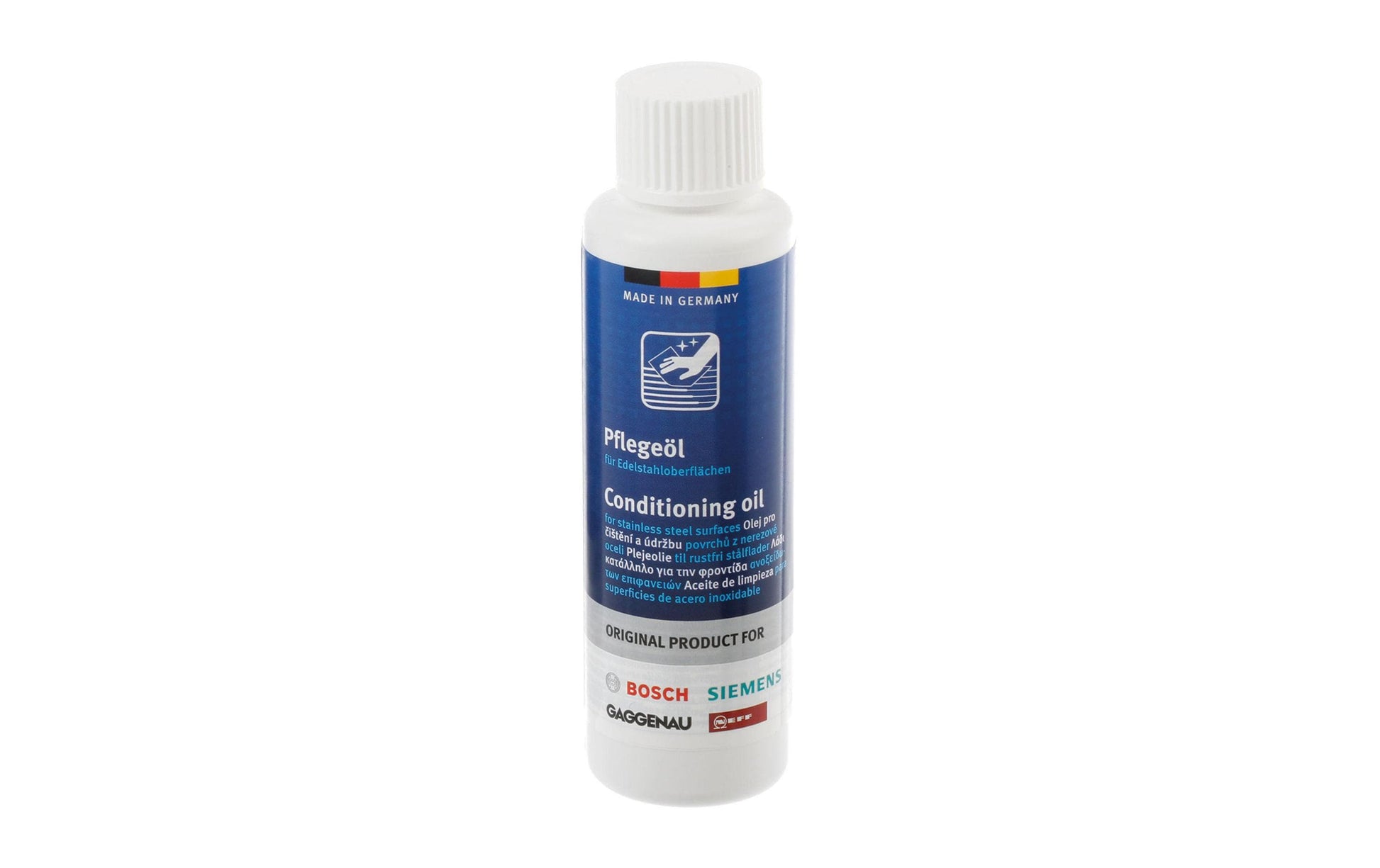 Siemens Spezialreiniger Edelstahlpflegeöl – 100 ml