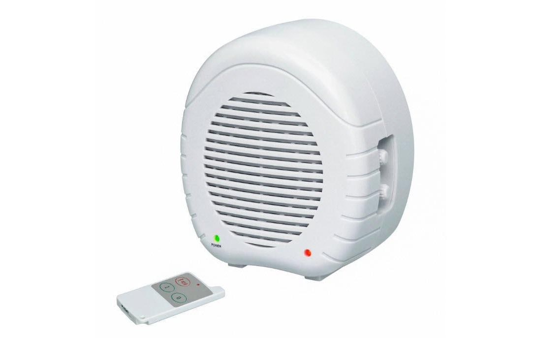 Pentatech Elektronischer Wachhund EW01 – Bewegungsmelder (PIR), netzbetrieben, 105 dB – weiss