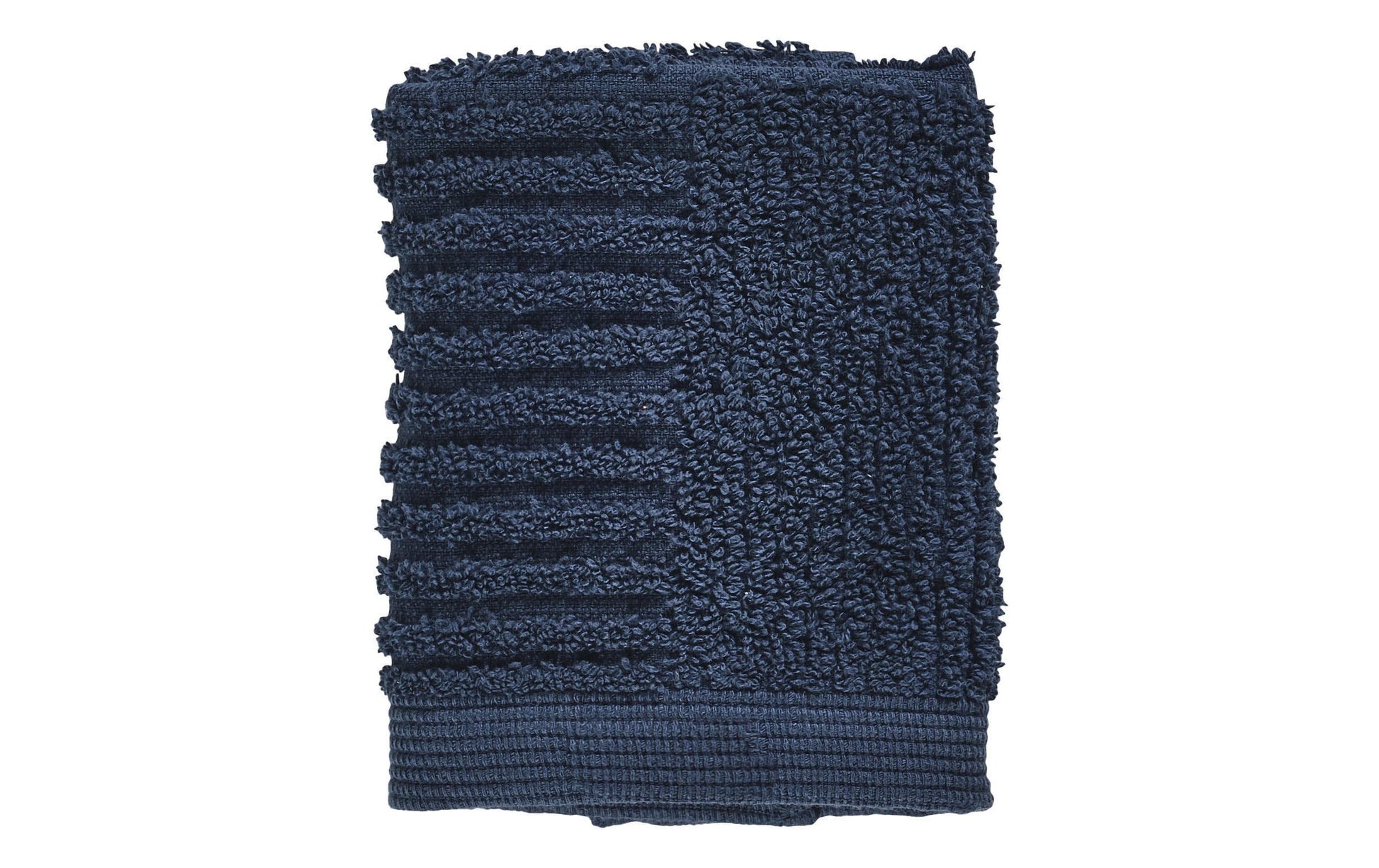 Zone Denmark Waschlappen Classic – 30×30 cm, 100% Baumwolle, 500 g/m², Dunkelblau