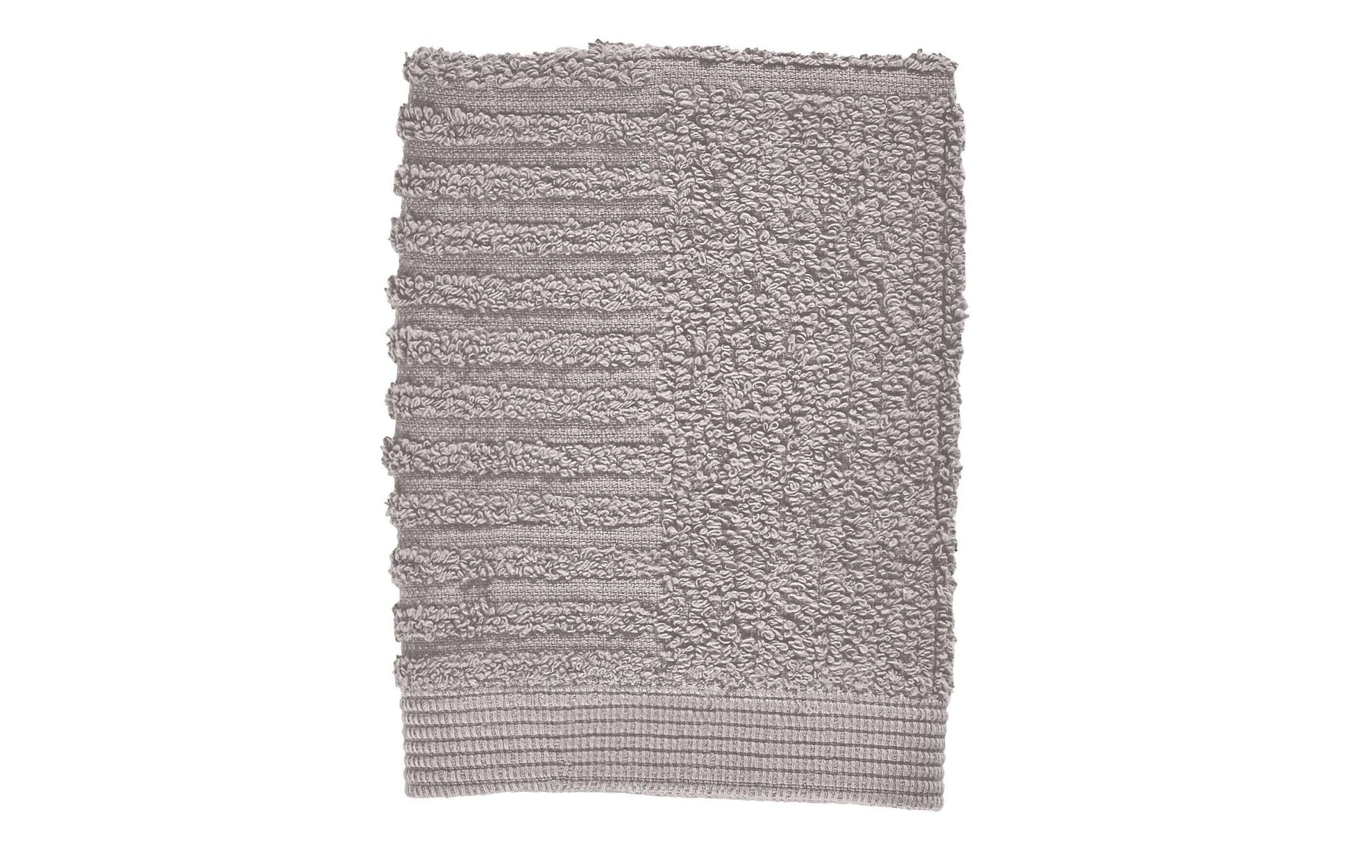 Zone Denmark Waschlappen Classic – 30×30 cm, 100% Baumwolle, 500 g/m², Grau