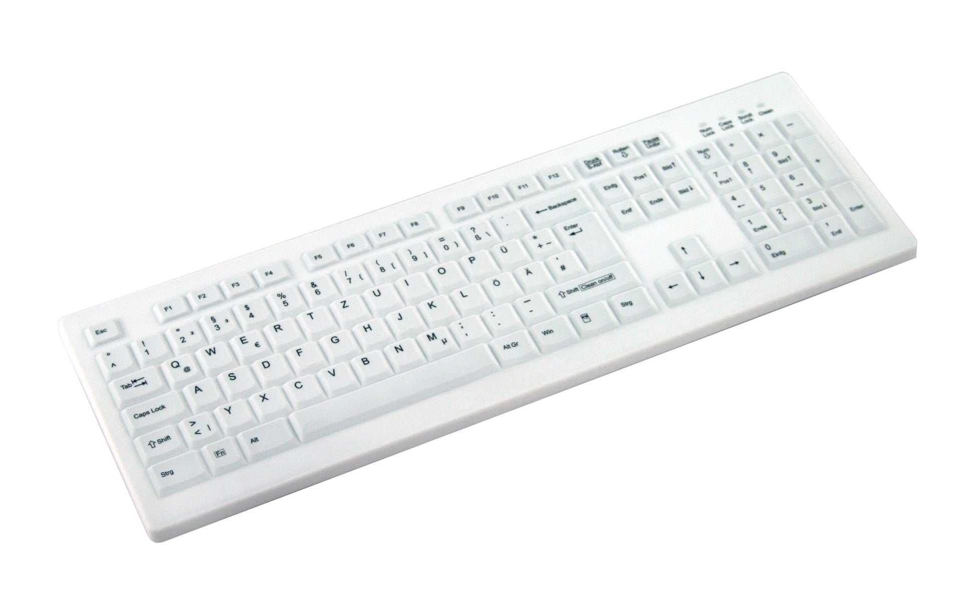 Active Key Tastatur, kabelgebunden (USB-A), CH-Layout (DE-CH), Fullsize (mit Ziffernblock), Scherenmechanik