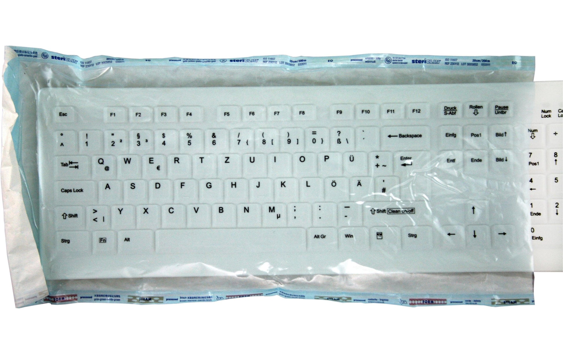 Active Key Zusätzliche Wechselmembrane – Tastatur – für Active Key AK-C8100F