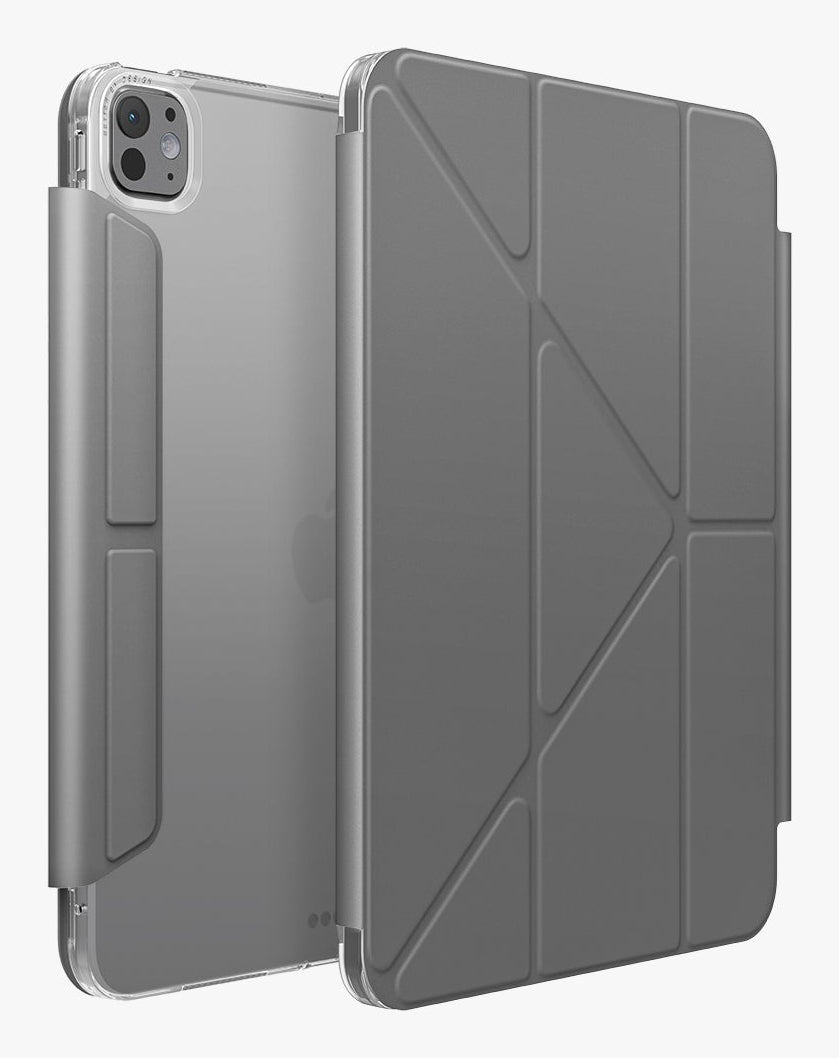 Uniq Camden Tablet-Hülle für iPad Pro 11" (5. Gen.) – Grau