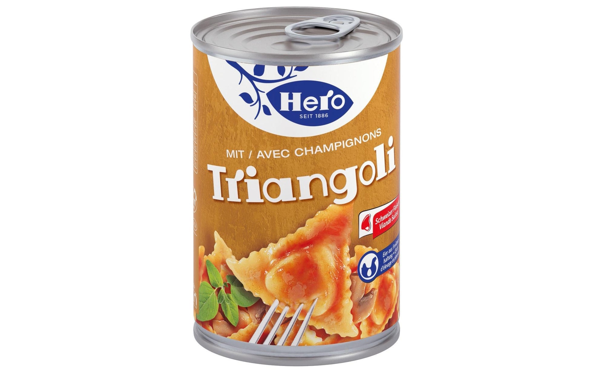 Hero Ravioli, Champignons, Dose – 420 g