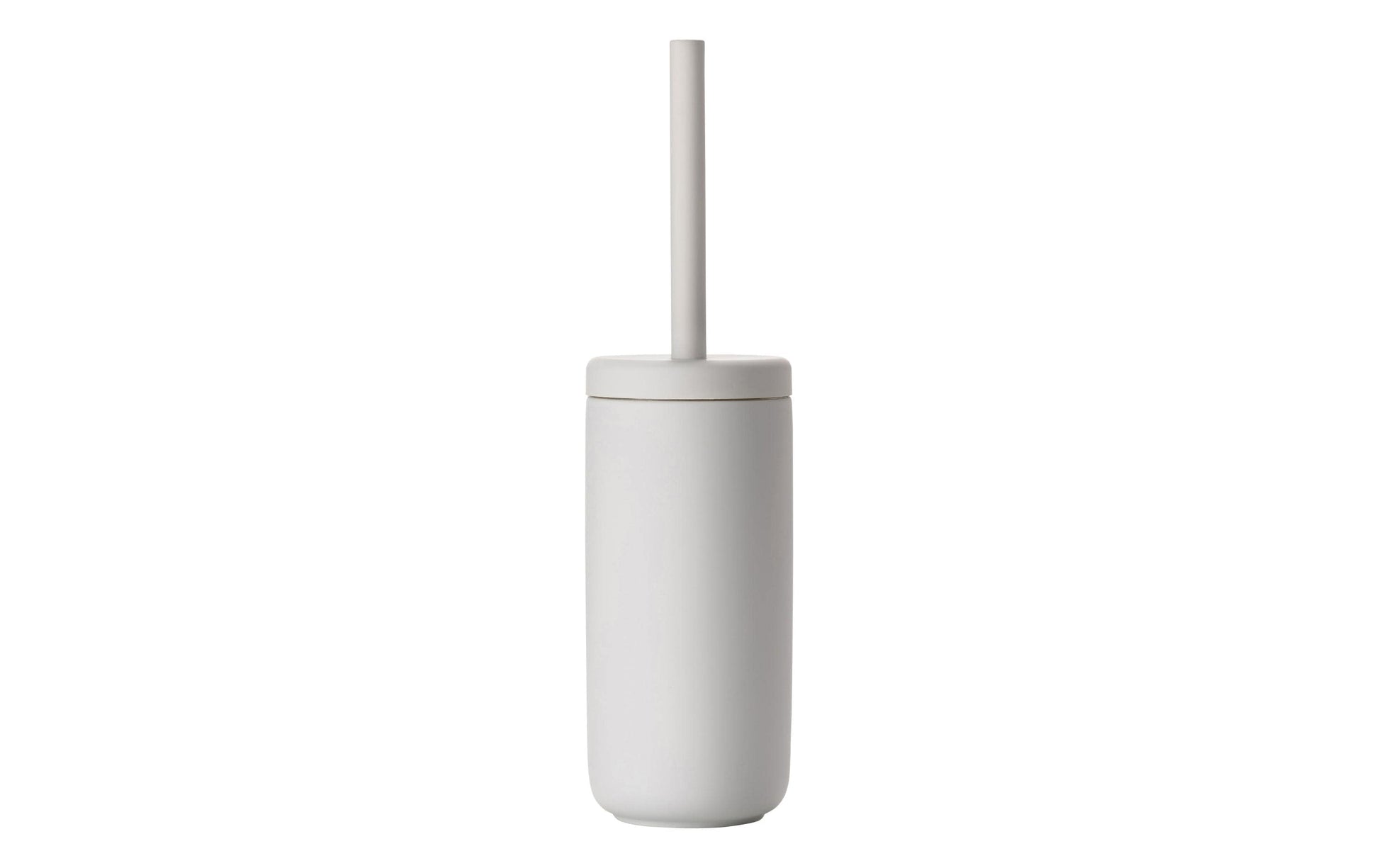 Zone Denmark WC-Bürstenset – Keramik, grau, bodenstehend, H 38,7 cm