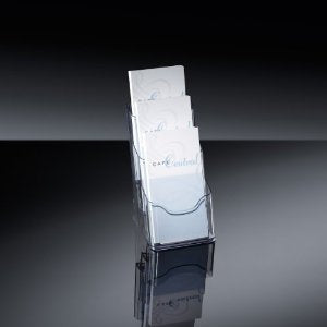 Sigel Stiftschlaufe – Acryl, transparent, 130 × 290 mm – für A6