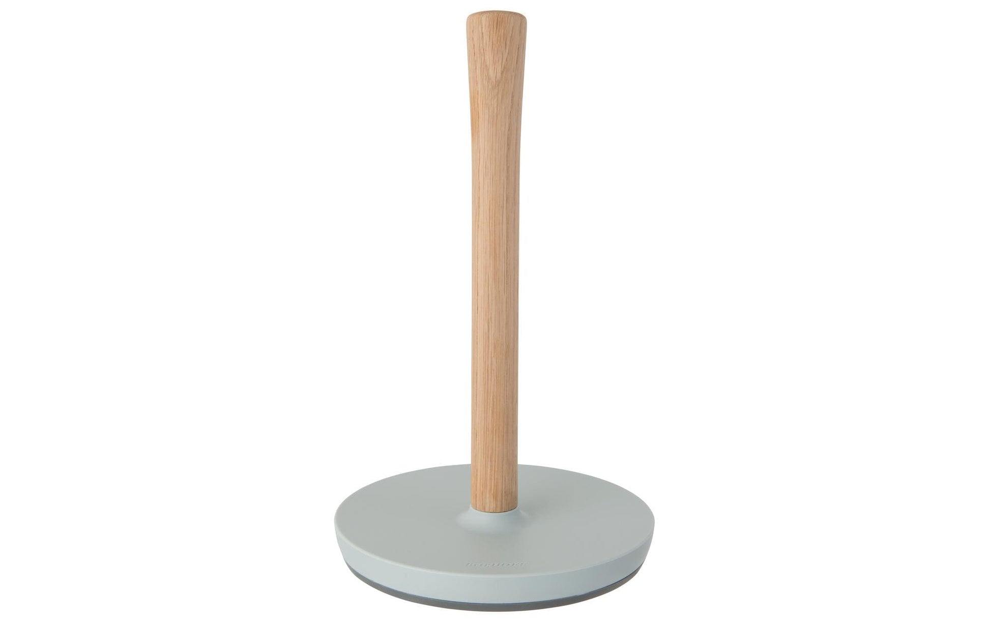 BergHOFF Leo Line – Küchenrollenhalter Fiberglas/Polypropylen (PP)/Holz, 17 × 17 × 28,5 cm, grau