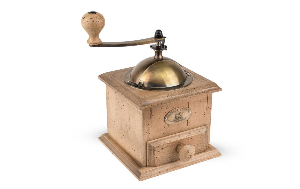 Peugeot Kaffeemühle 30 g, 21 cm, Holz, Keramikmahlwerk (Kegelmahlwerk), Braun