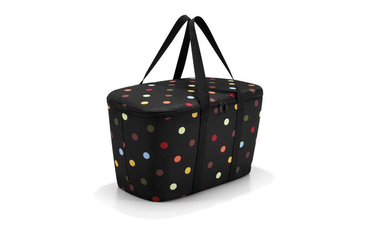 Reisenthel Stofftasche, Polyester, Motiv Punkte, 445×245×250 mm, mit Griff