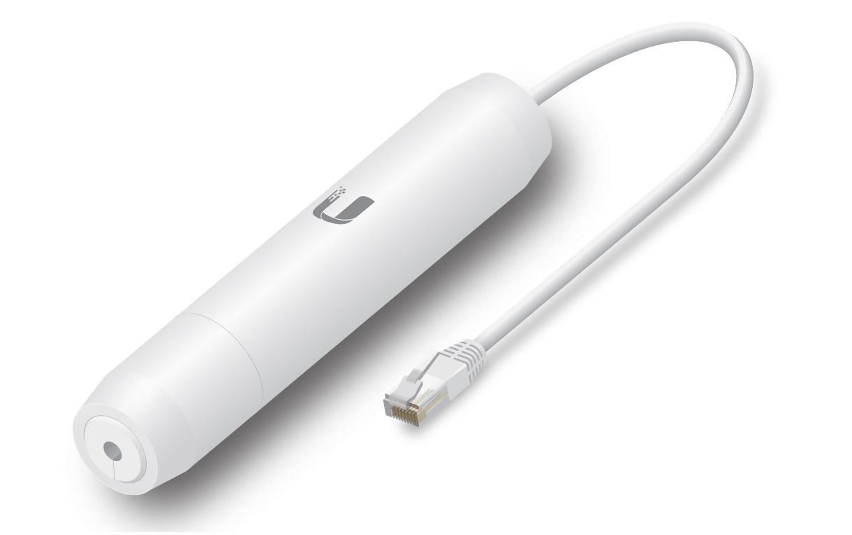 Ubiquiti INS-3AF-O-G PoE-Outdoor-Adapter – Gigabit Ethernet, 2× RJ-45, IEEE 802.3af, 15 kV Überspannungsschutz