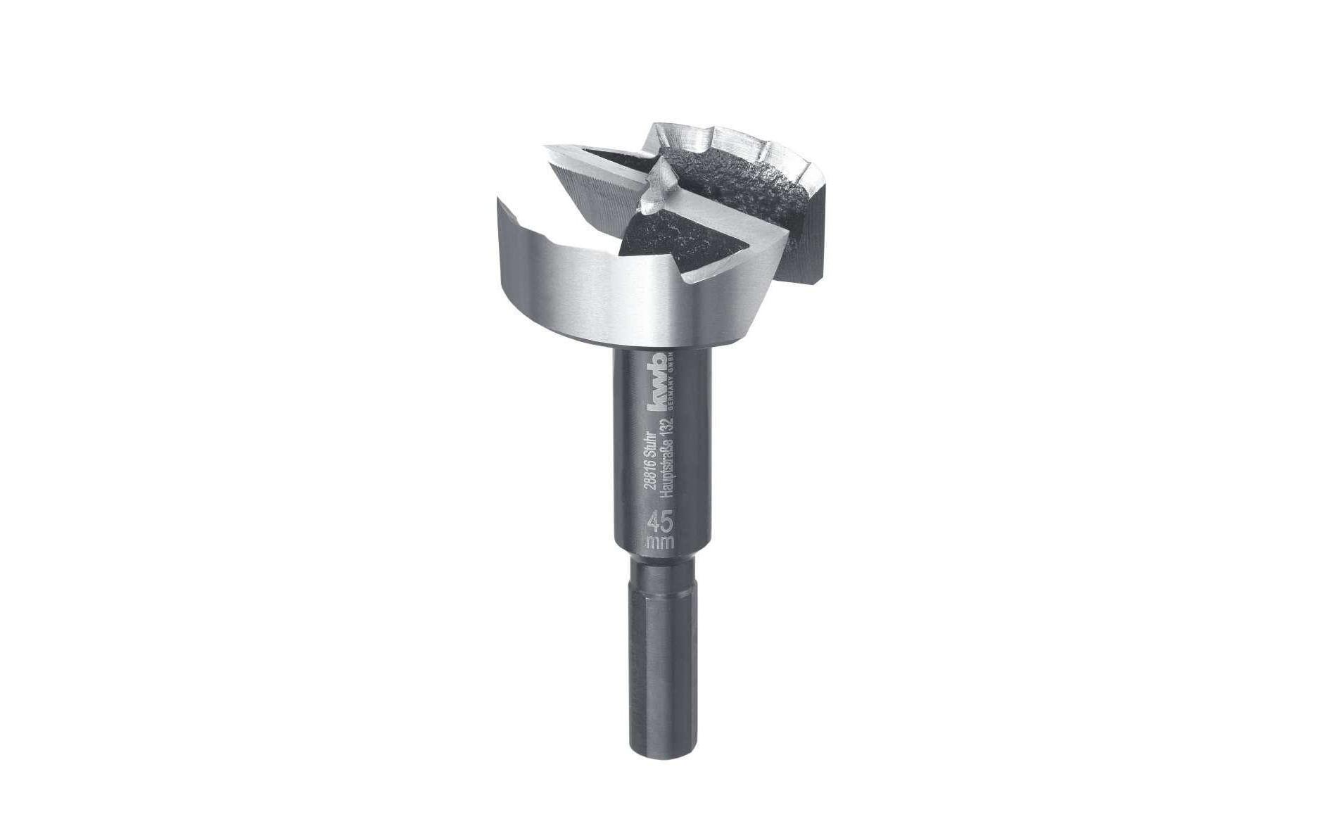 kwb Forstnerbohrer, Speed, 45 mm, Grau