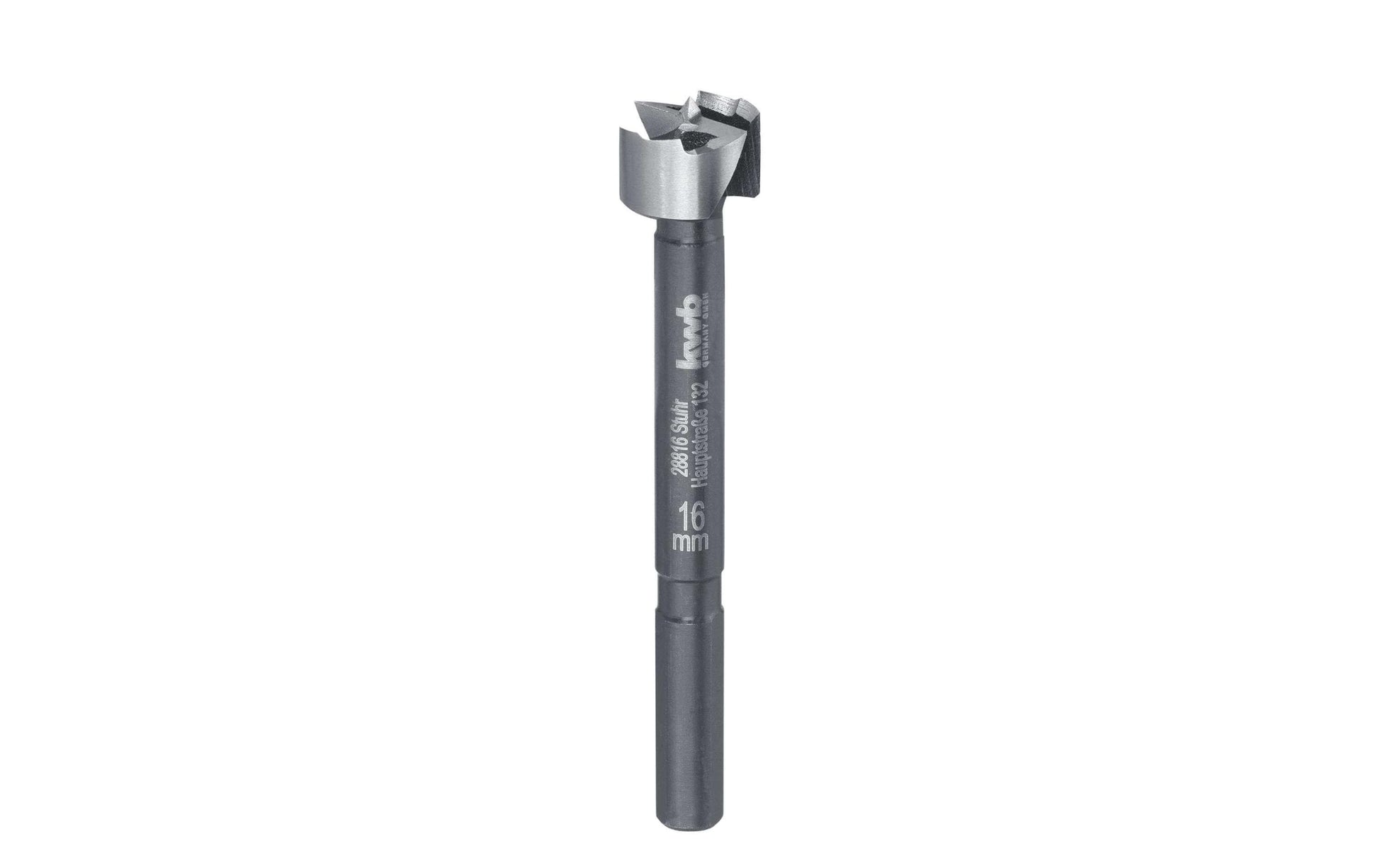 kwb Forstnerbohrer 16 mm Zylinderschaft – für Holz – 1 Stk
