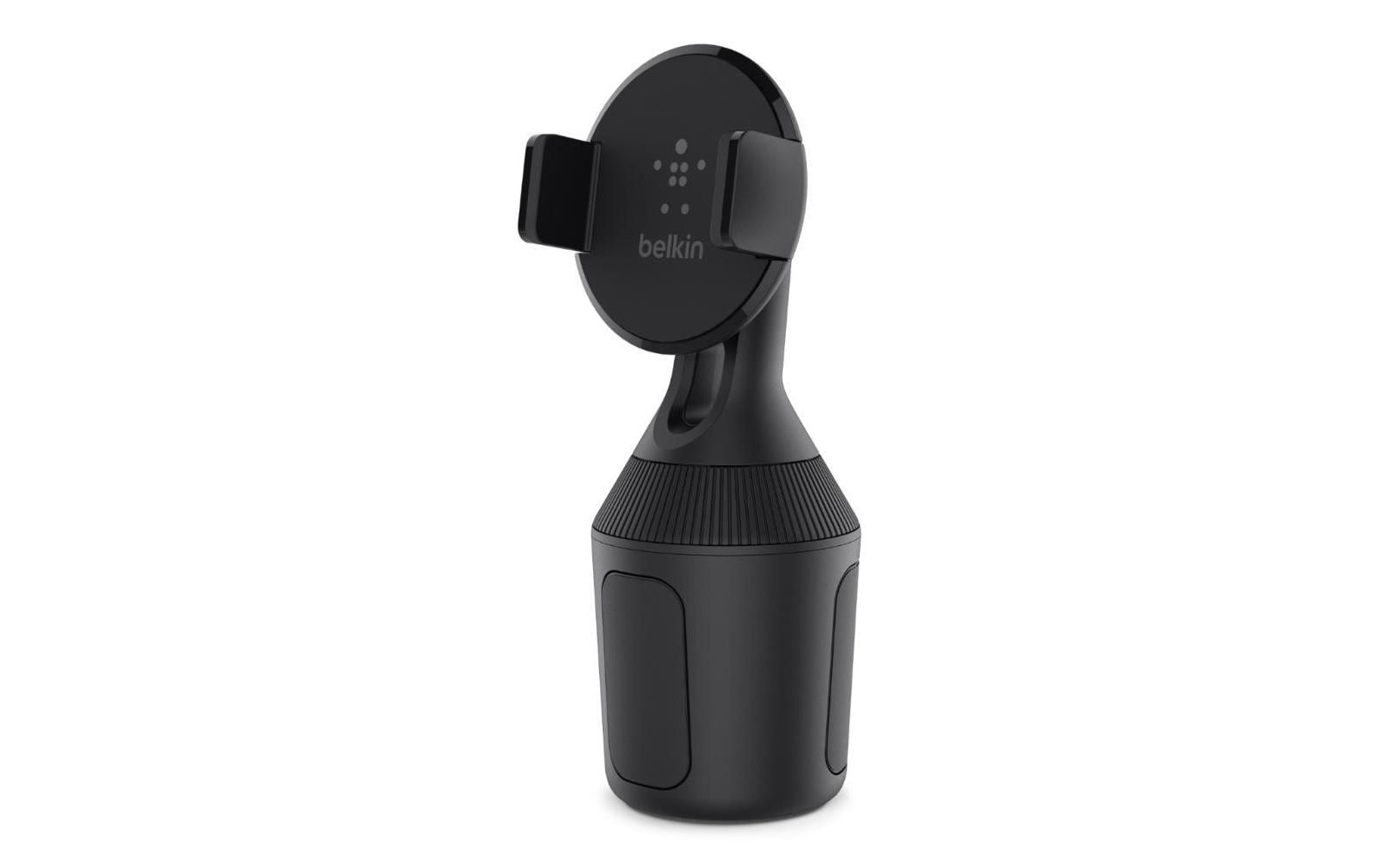 Belkin F8J168bt – Auto-Halterung – Getränkehalter, drehbar, für iPhone 6 Plus, Samsung Galaxy – Schwarz