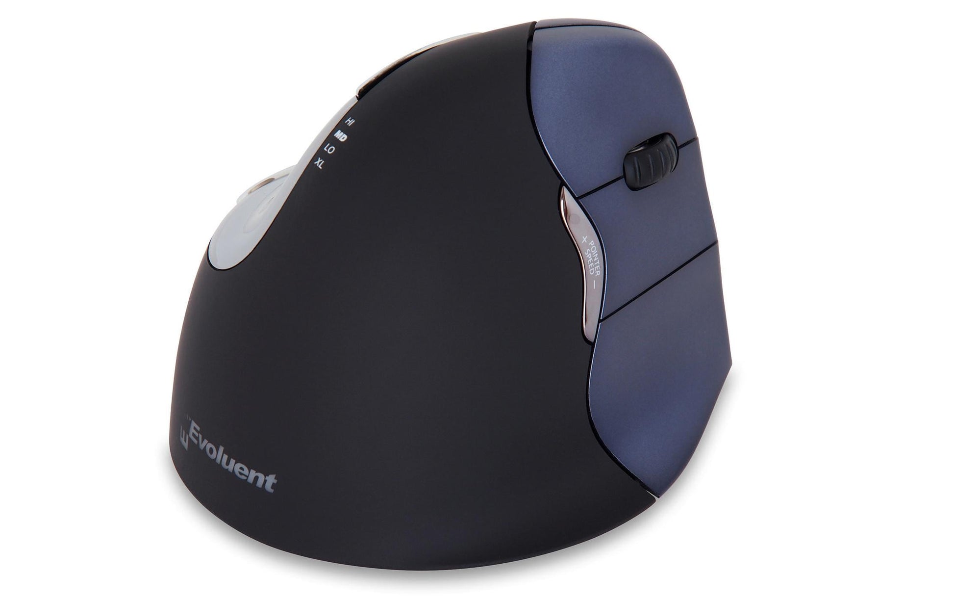 Evoluent Vertical Mouse 4 Wireless – Vertikale Maus – Kabellos (2,4 GHz), Rechts, Mehrfarbig