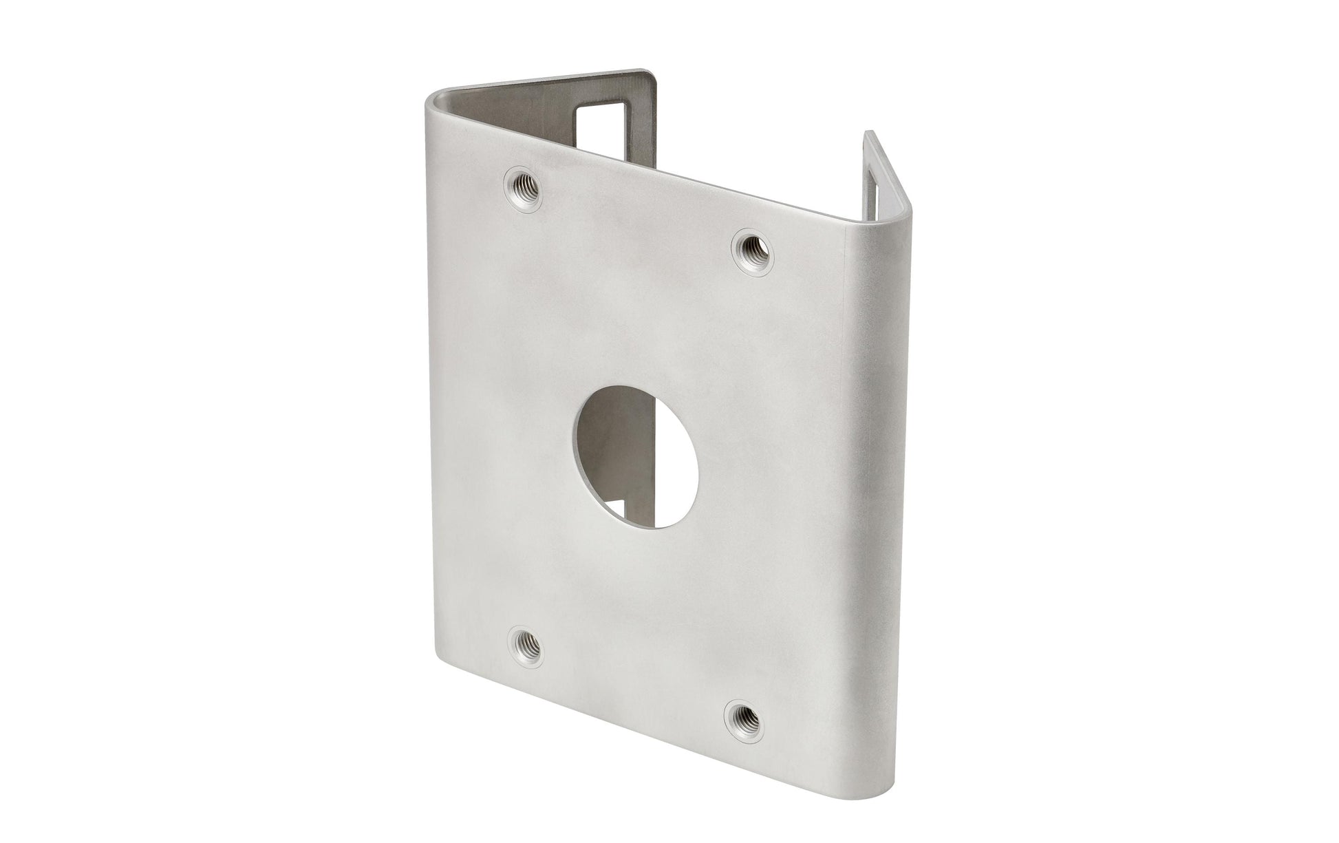 Hanwha SBP-300PMS Masthalterung – Mastmontage, Vandalismusschutz, für SBP-300WMS und andere, Silber