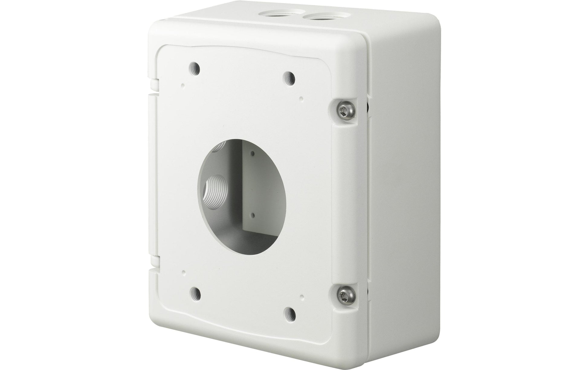 Hanwha SBP-300NB Anschlussbox – IP66, Wandmontage, Vandalismusschutz, für SBP-300WM, SBP-300WM1, SBP-300KM und andere