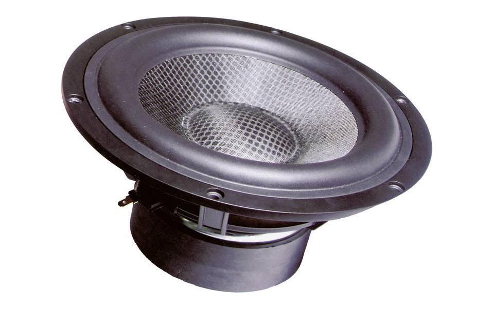 Visaton TIW 200 XS – Tieftöner, 8", 120 W, 8 Ohm, Einbau