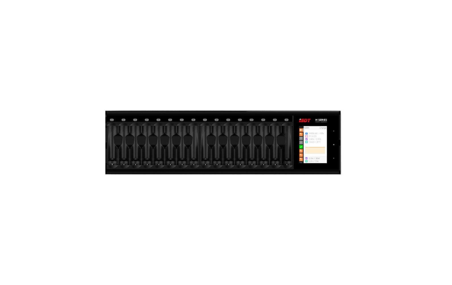 iSDT N16 Ladegerät – 36 W, LCD-Display – für AA (HR6/Mignon)