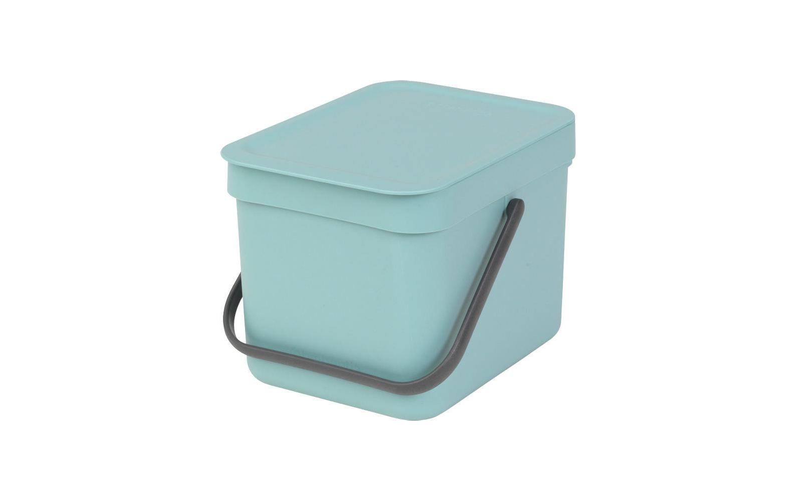 Brabantia Komposteimer Sort & Go – 6 l – Kunststoff, rechteckig – Mint
