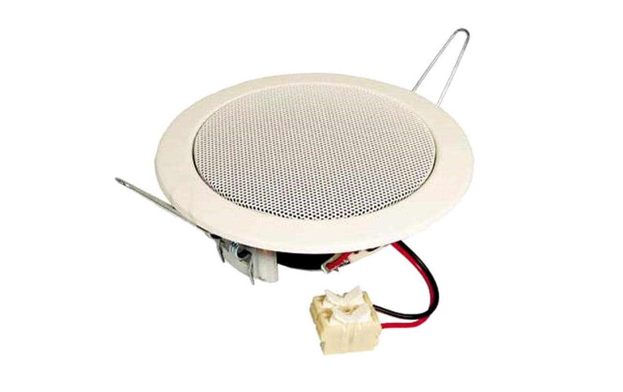 Visaton DL 10 – In-Decken-Lautsprecher – 1-Wege, 4", 8 Ω, 20 W, Weiss