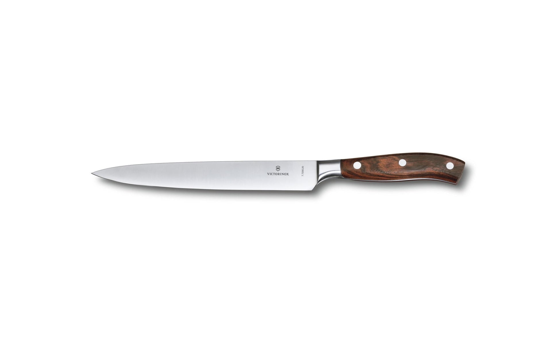 Victorinox Tranchiermesser 20 cm, geschmiedet, Edelstahl, Kunststoffgriff, schwarz/silber