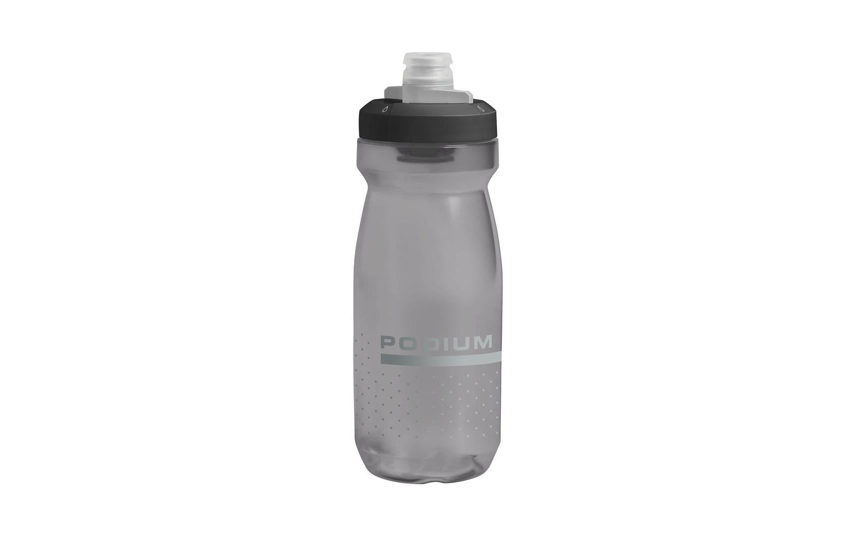 CamelBak Podium Trinkflasche 620 ml – Kunststoff (Polypropylen), Schraubdeckel, Grau