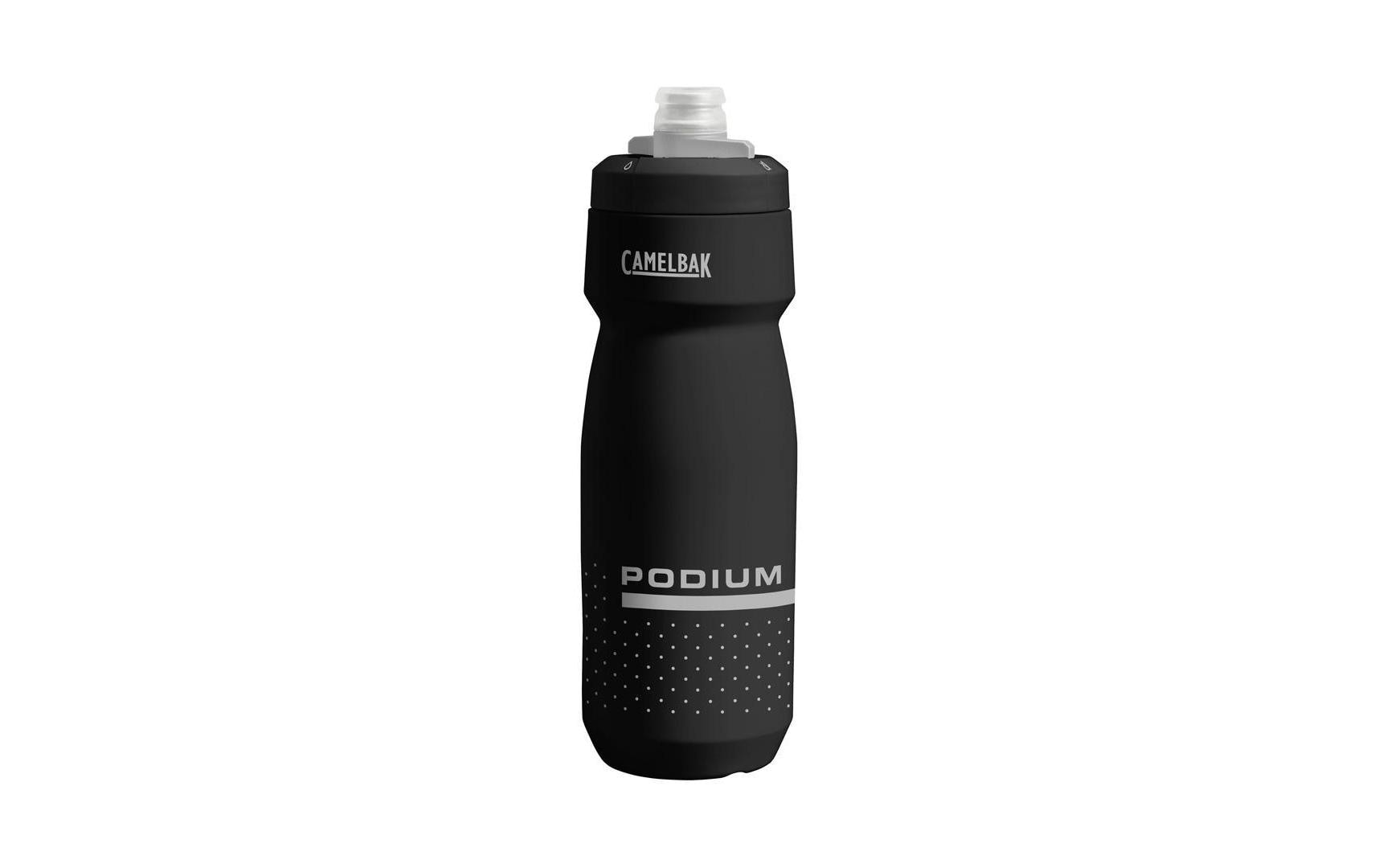 CamelBak Podium Trinkflasche 710 ml – Polypropylen (PP), Schraubdeckel, Schwarz