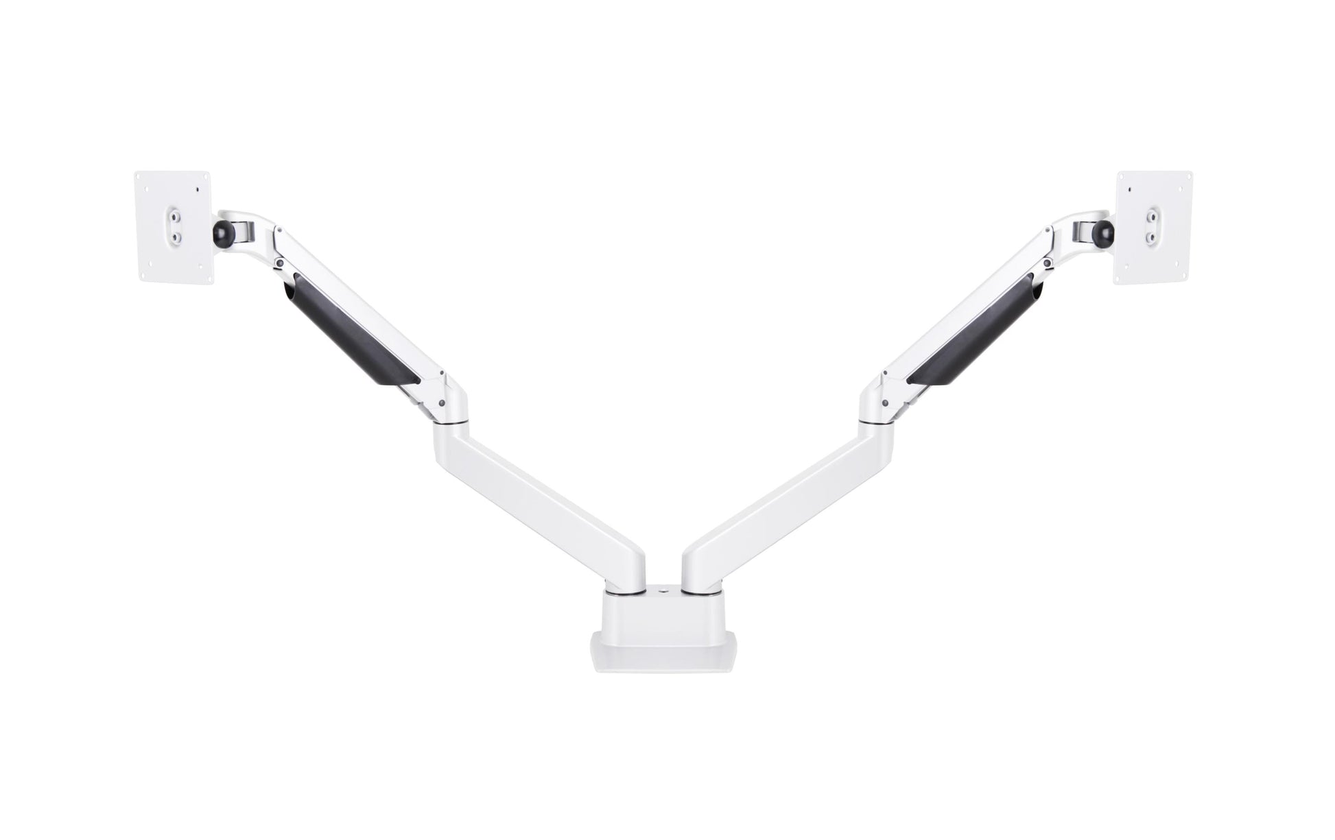 Multibrackets 3989 – Tischhalterung, Dual, bis 32", VESA 100 × 100 mm, 10 kg, drehbar, weiss