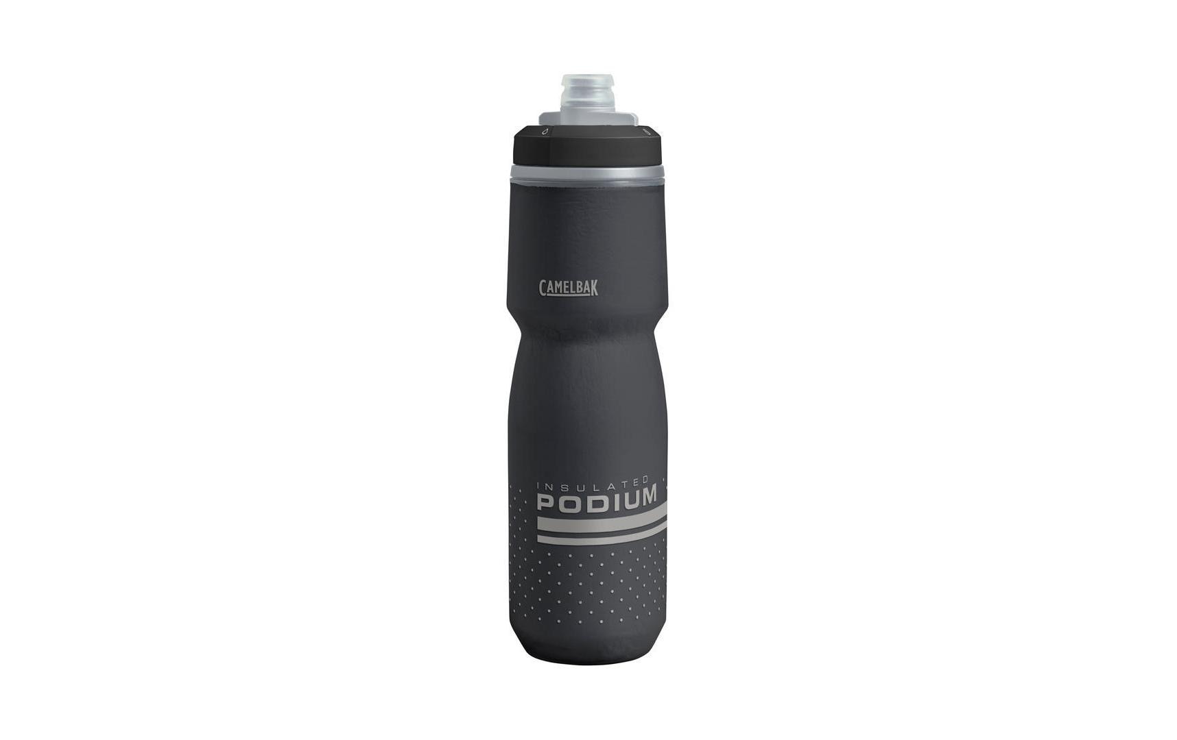 CamelBak Podium Chill Trinkflasche 710 ml – Kunststoff, BPA-frei, Schwarz