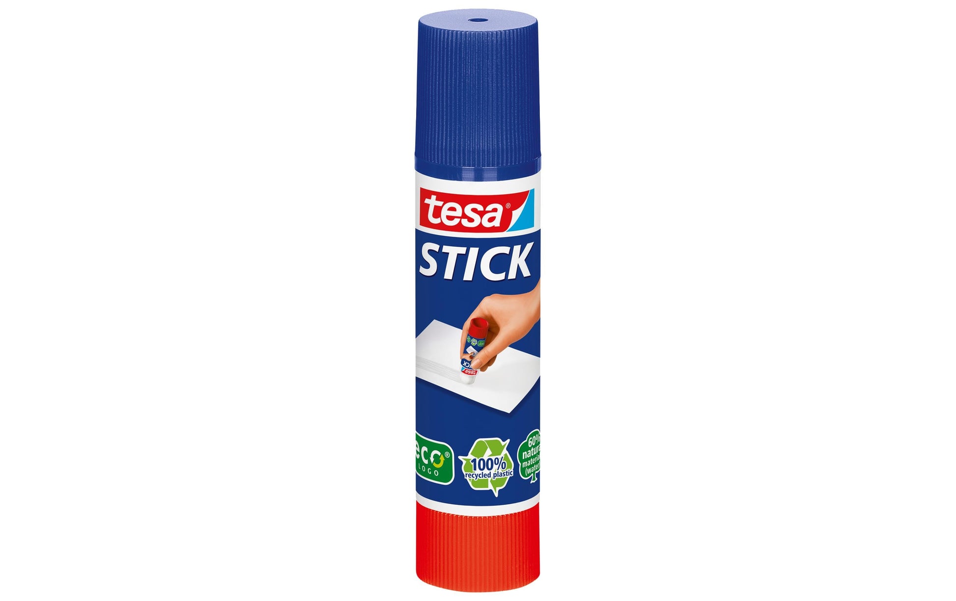 TESA Klebestift – Stift, permanent, transparent, lösemittelfrei, 10 g, für Papier, Karton, Fotos u. a.